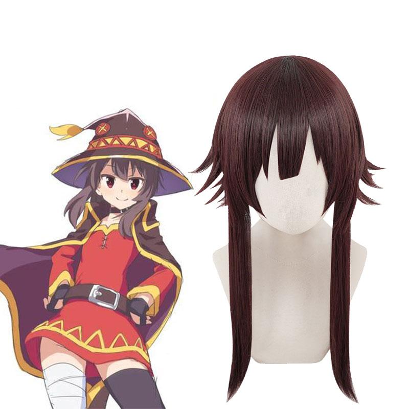 Kono Subarashii Sekai ni Shukufuku wo! Megumin Brown Cosplay Wigs – Jujutsu Kaisen wigs by Rolecosplay