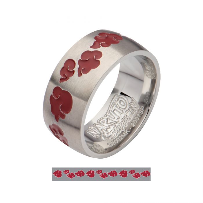 Naruto Akatsuki Logo Ring – Naruto rings by VIZ Media