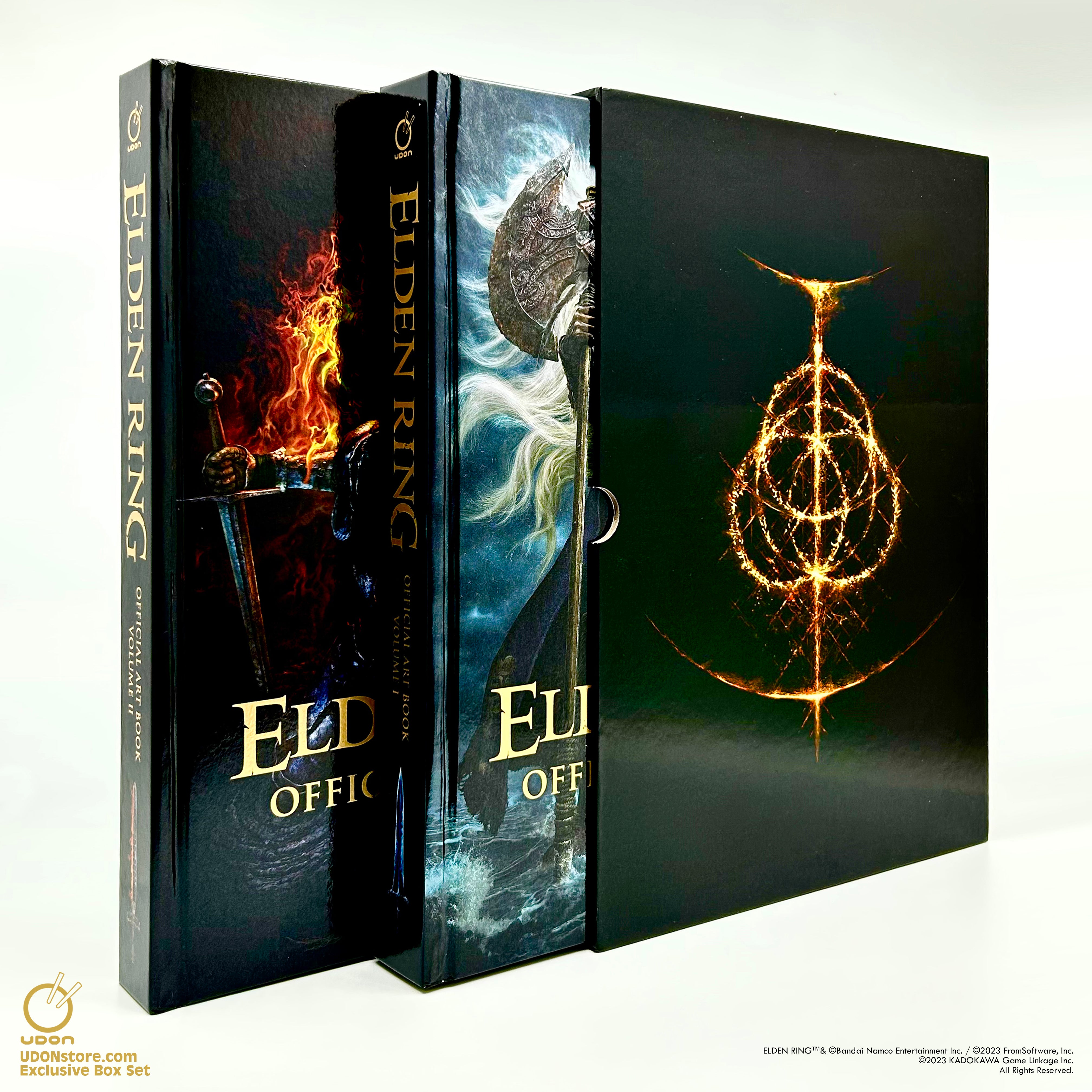 Elden Ring: Official Art Book Volumes I & II Hardcover – Elden Ring art books by UDON Entertainment