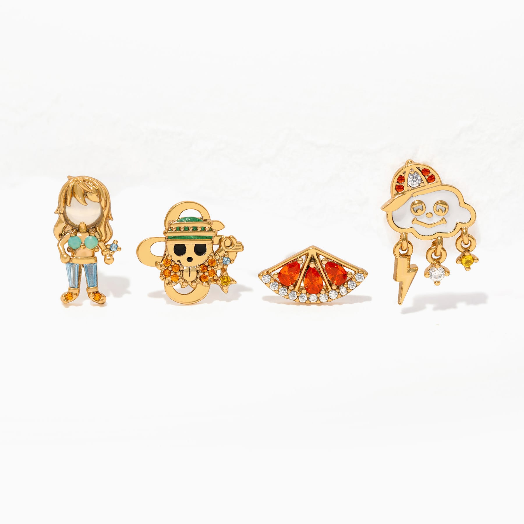 One Piece Nami Earring Set – One Piece earrings by Girls Crew