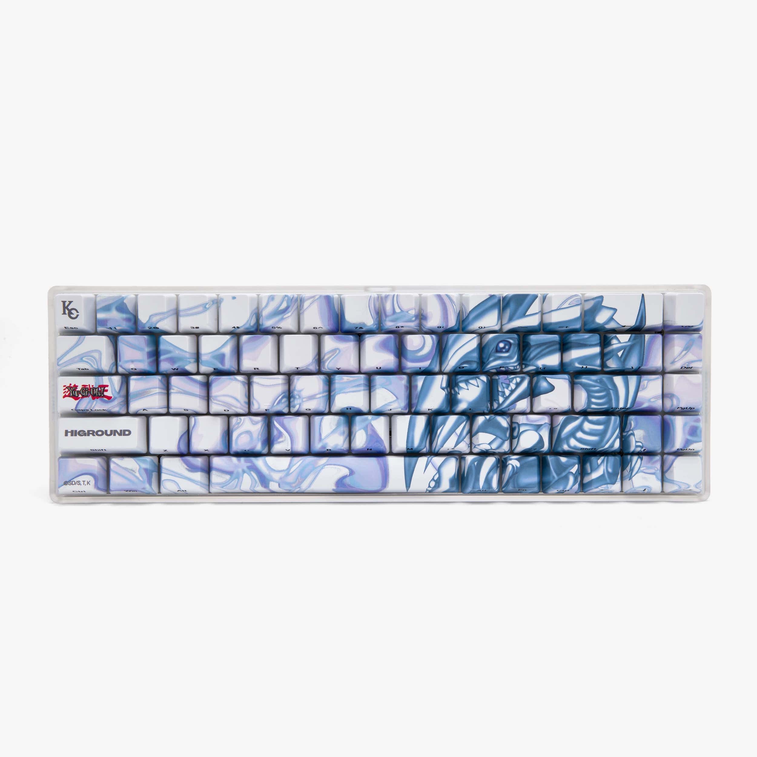 YGO x HG Basecamp 65HE Keyboard - Blue Eyes White Dragon – Nami keyboards by higround