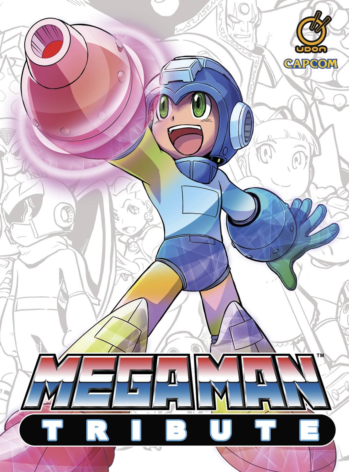 Mega Man Tribute (Hardcover) – Mega Man art books by Udon Entertainment