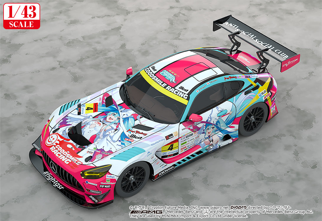 Good Smile Racing - 1/43 Good Smile Hatsune Miku AMG 2024 Season Opening Ver. – Hatsune Miku statues by GOODSMILE RACING