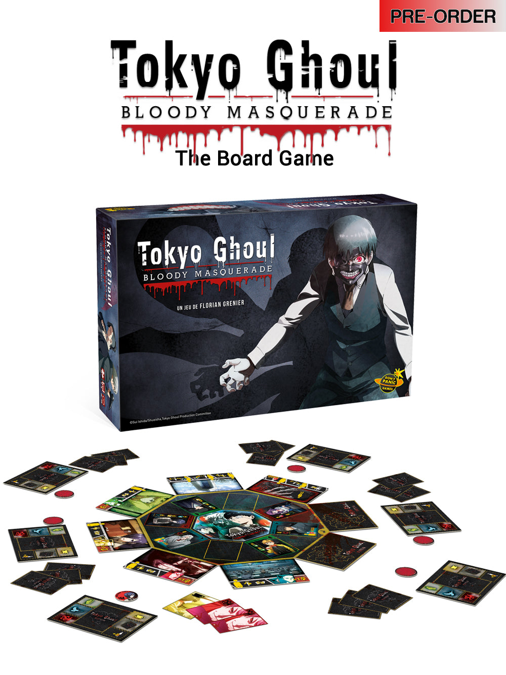 Tokyo Ghoul: Bloody Masquerade - Board Game – Anime Limited games by Anime Limited