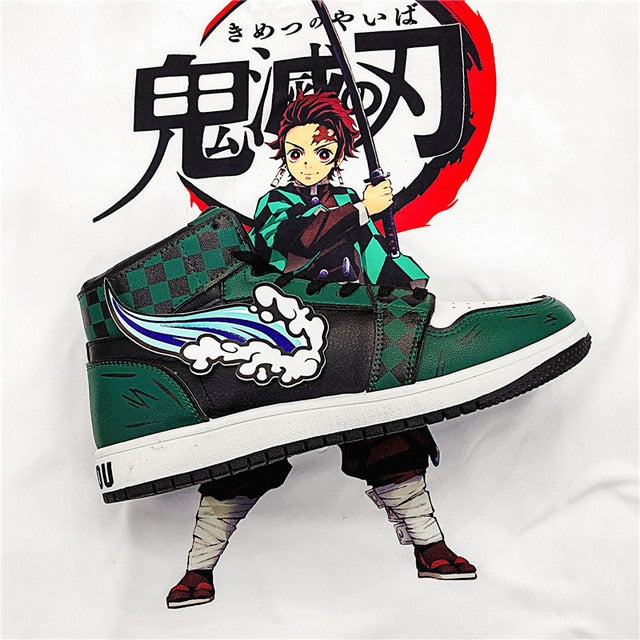 Demon Slayer Custom Cool Force Sneakers – Demon Slayer footwear by animelife