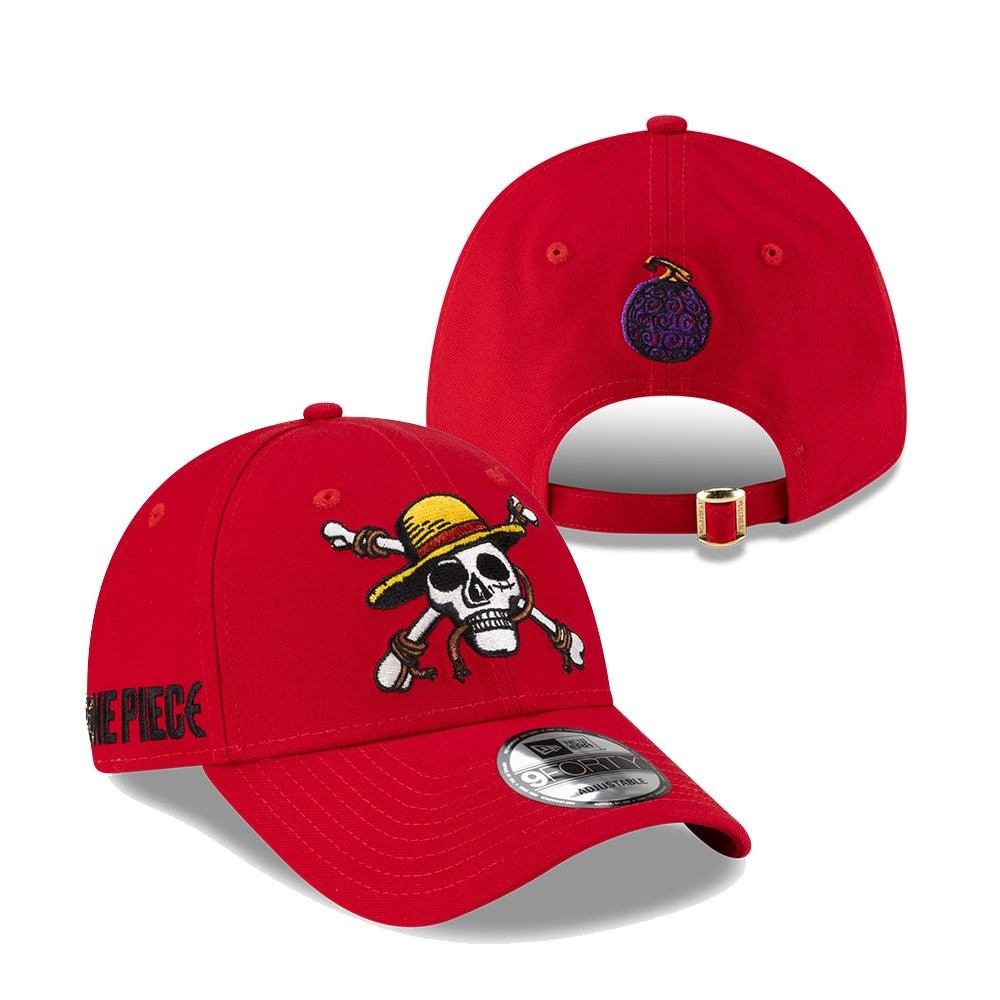 New Era x One Piece Monkey D. Luffy 9FORTY Cap – One Piece hats by New Era