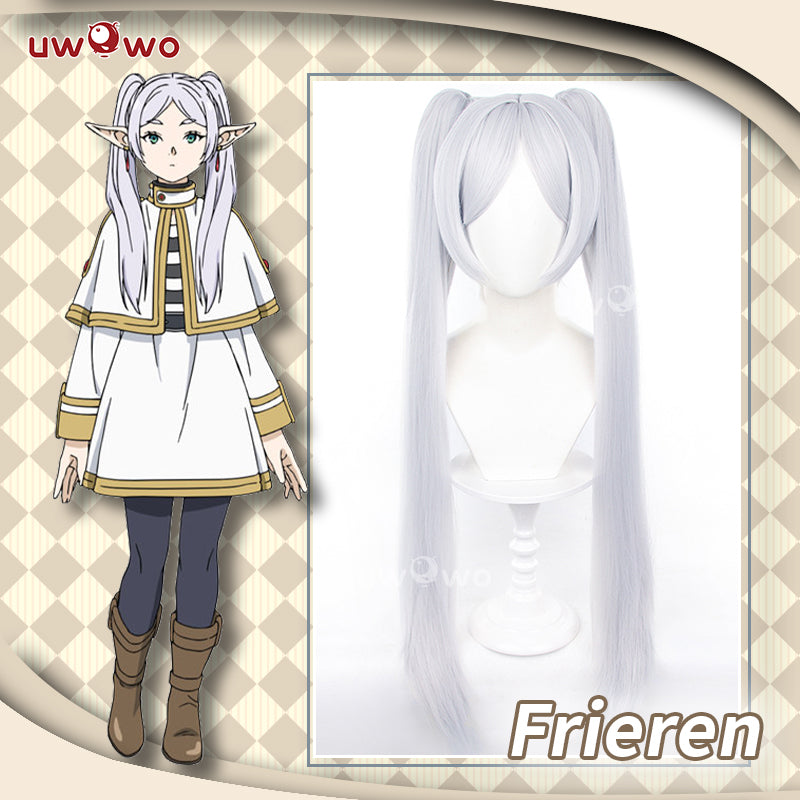 Uwowo Anime Frieren: Beyond Journey's End Frieren Cosplay Wig Two Colors Long Hair – Frieren frieren by Uwowo Cosplay
