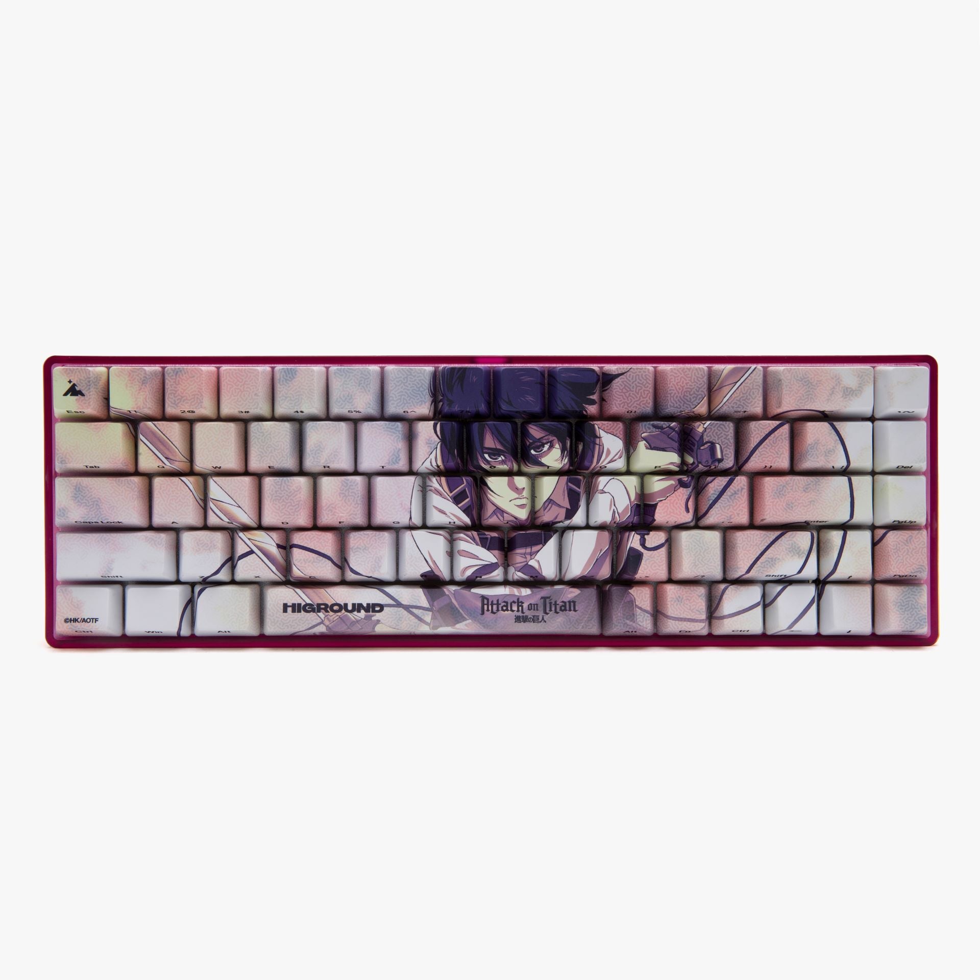 AOT2 x HG Basecamp 65HE Keyboard - MIKASA – Nami keyboards by higround