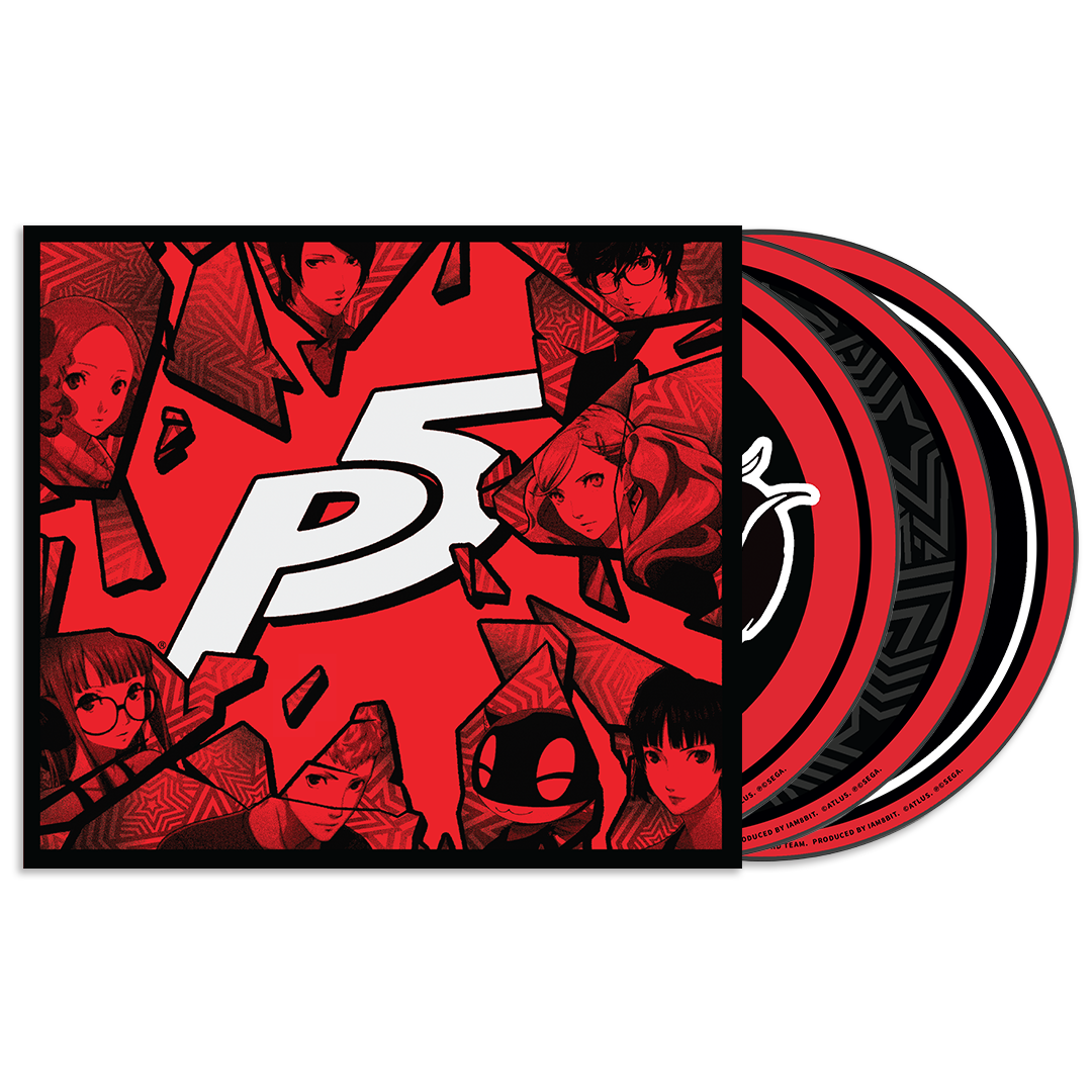 Persona 5 - 3 CD Soundtrack – Persona soundtracks by Atlus/SEGA