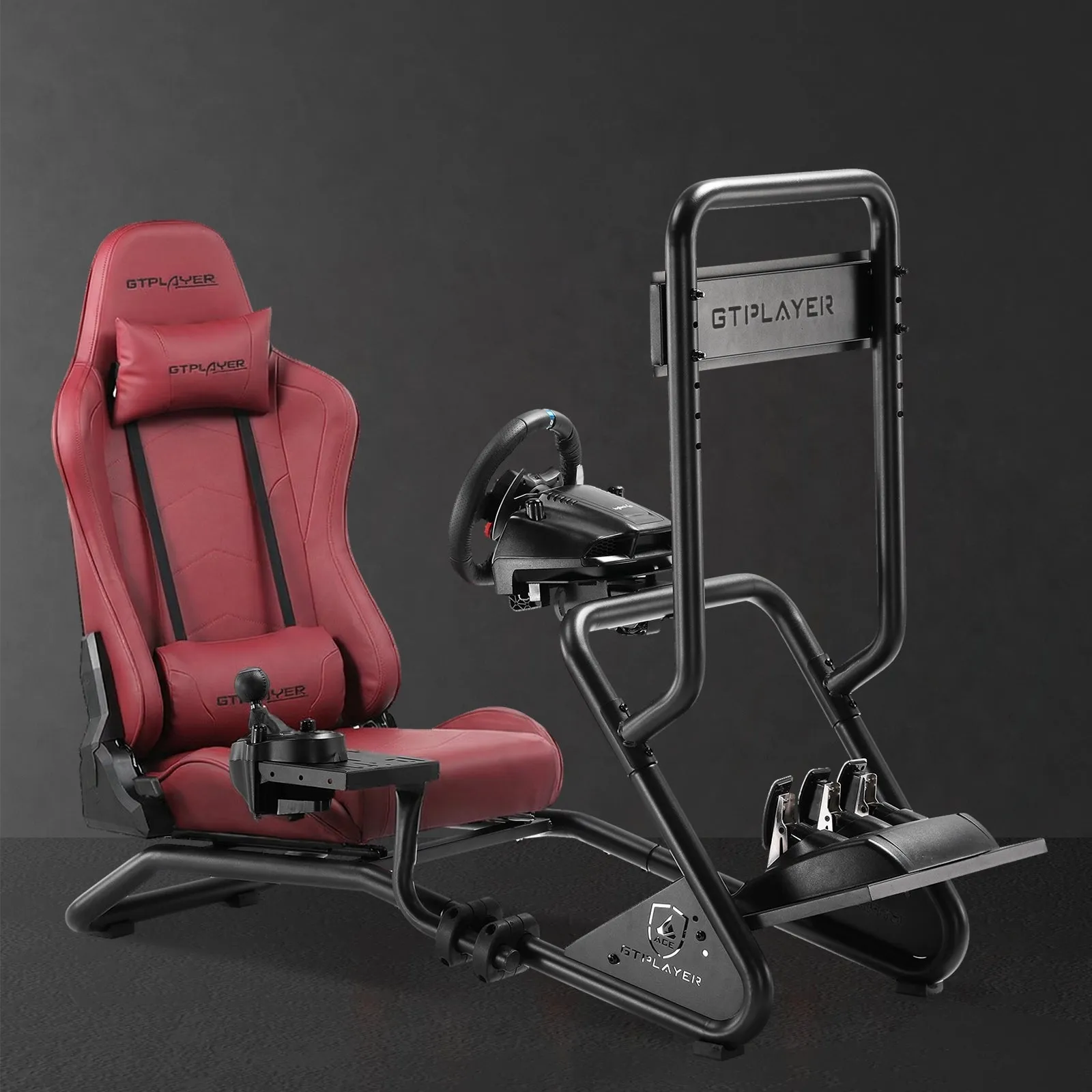 Rush Series GTS03 PRO Sim Racing Cockpit – Original chairs by GTPLAYER