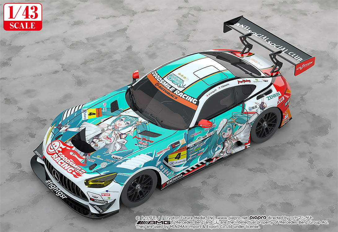 Good Smile Racing - 1/43 Good Smile Hatsune Miku AMG 2023 Season Opening Ver. – Hatsune Miku statues by GOODSMILE RACING