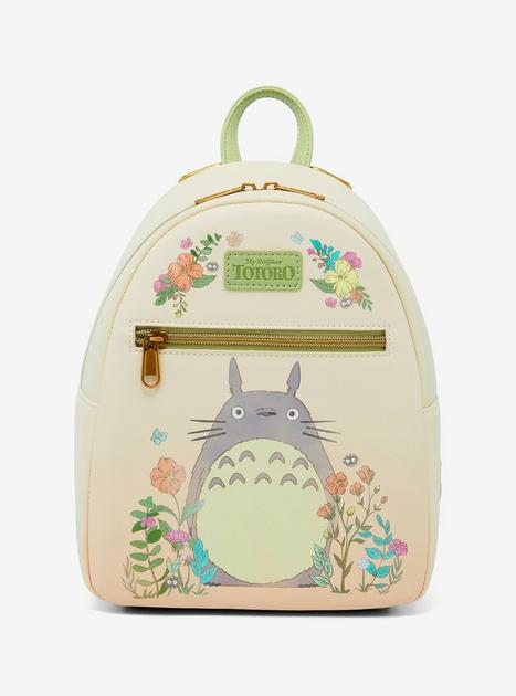 Loungefly My Neighbor Totoro Flowers Mini Backpack – My Neighbor Totoro backpacks by Loungefly