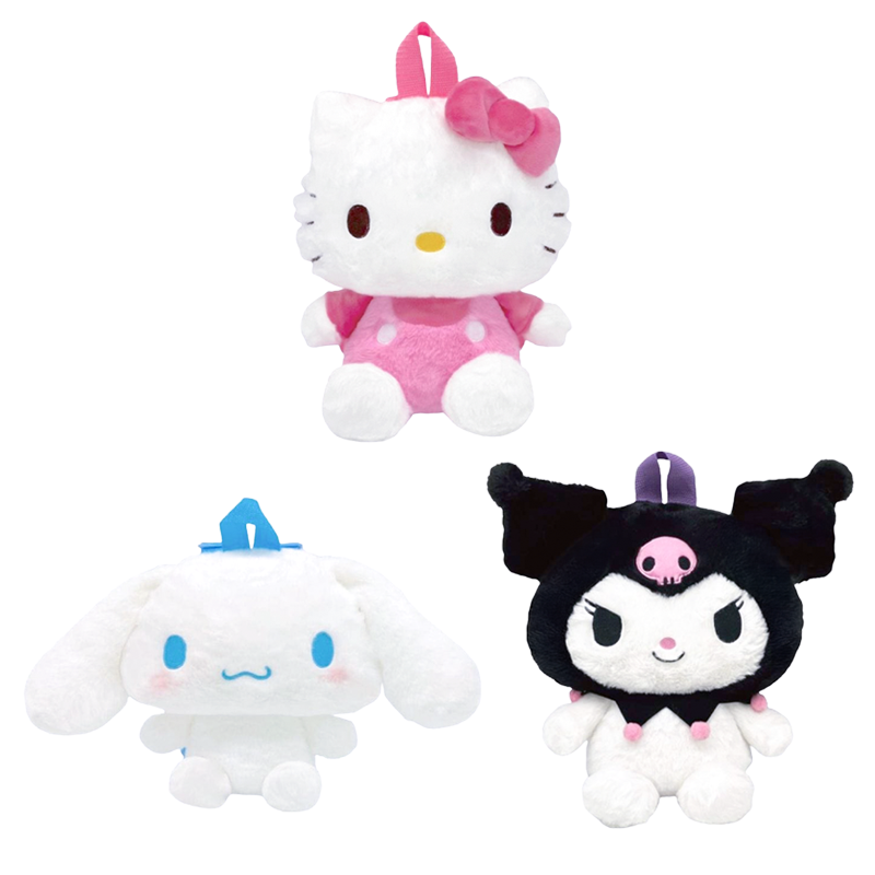 Sanrio Fluffy Plush Backpack – Sanrio backpacks by JapanLA