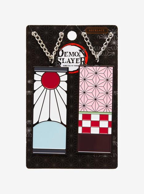 Demon Slayer Nezuko & Tanjiro Bestie Necklace Set – Demon Slayer collector sets by BoxLunch