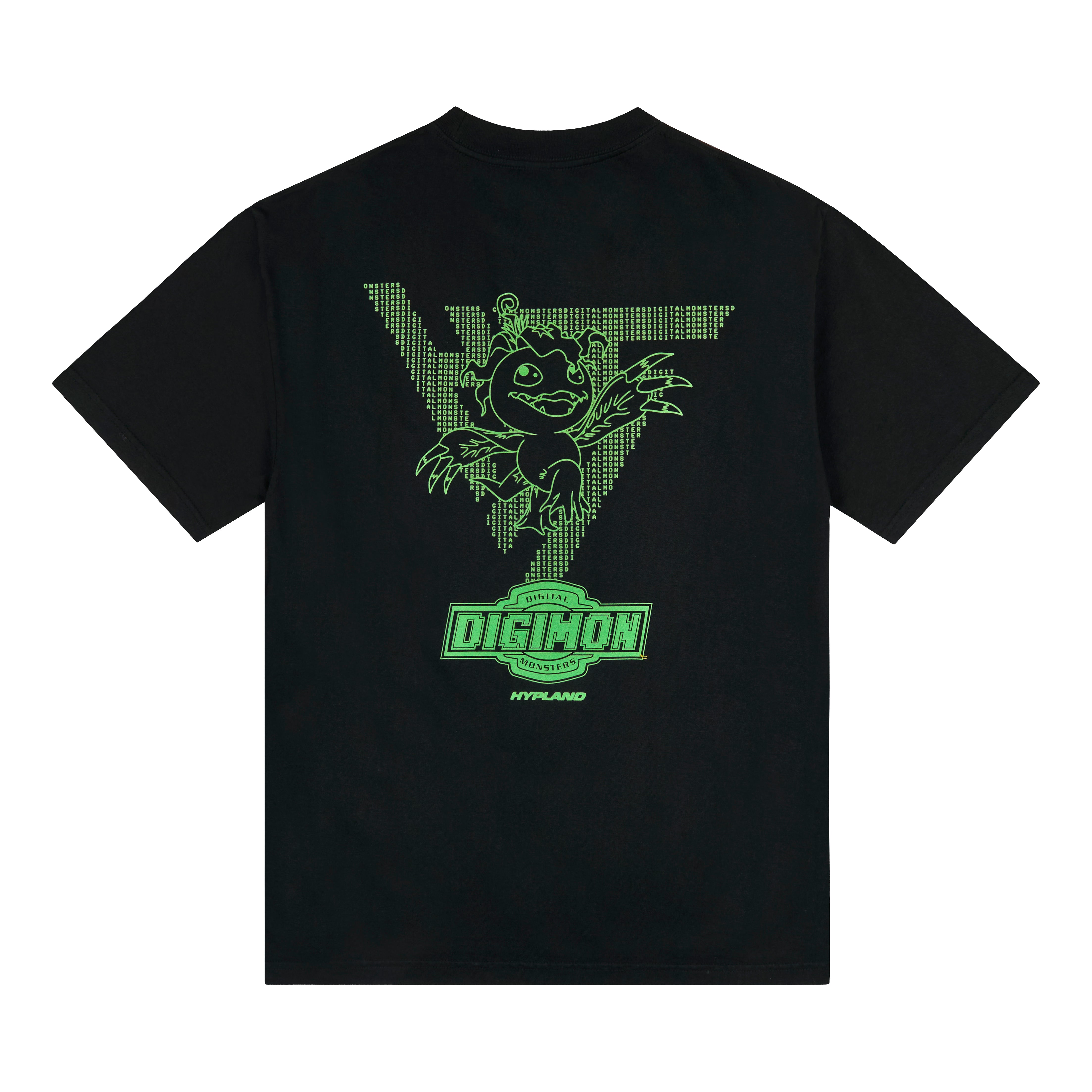 DIGIMON DIGITAL PALMON SHIRT (BLACK) – Digimon shirts by Hypland