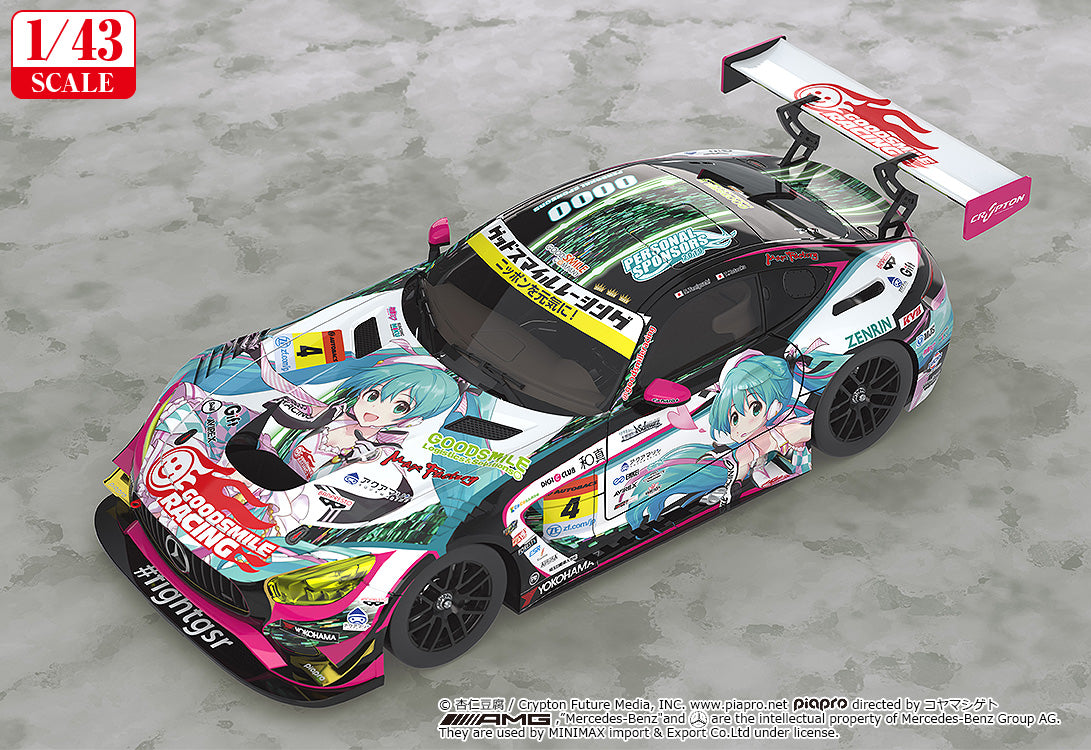 Good Smile Racing - 1/43rd Scale Good Smile Hatsune Miku AMG: 2019 Ver. – Hatsune Miku statues by GOODSMILE RACING