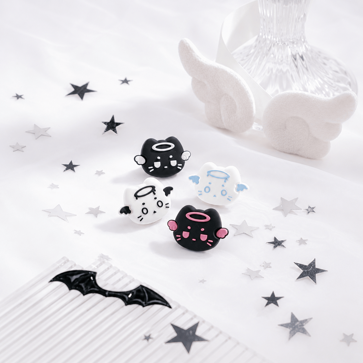 GeekShare Inverted Kitty Thumb Grips – Persona accessories by geekshare