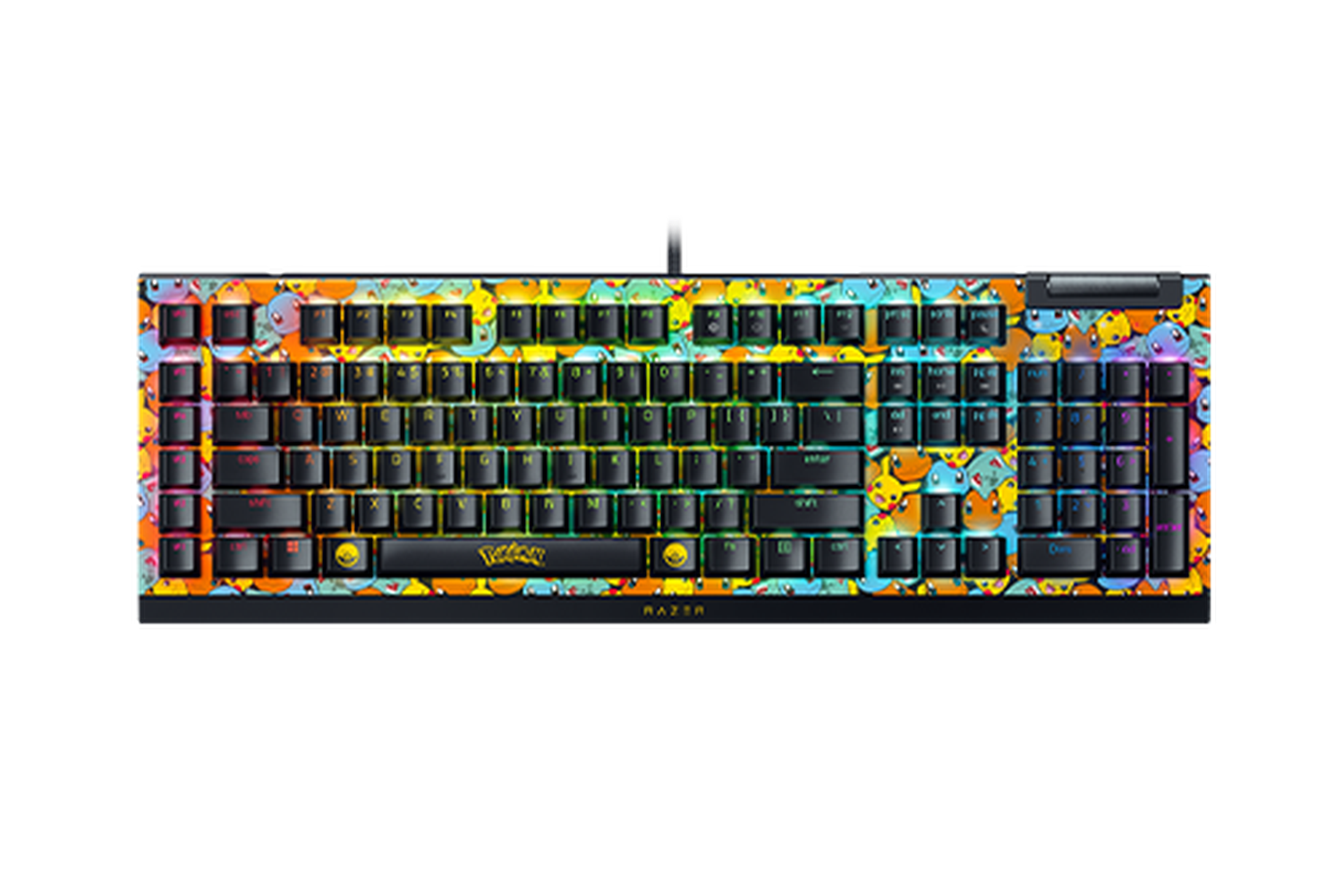 Razer BlackWidow V4 X Pokémon Edition – Pokémon keyboards by Razer
