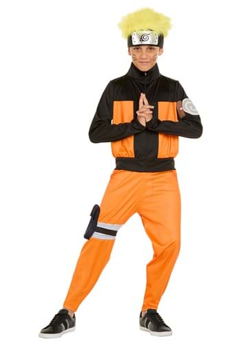 Naruto Shippuden Naruto Costume for Kids – Naruto naruto by HalloweenCostumes.com