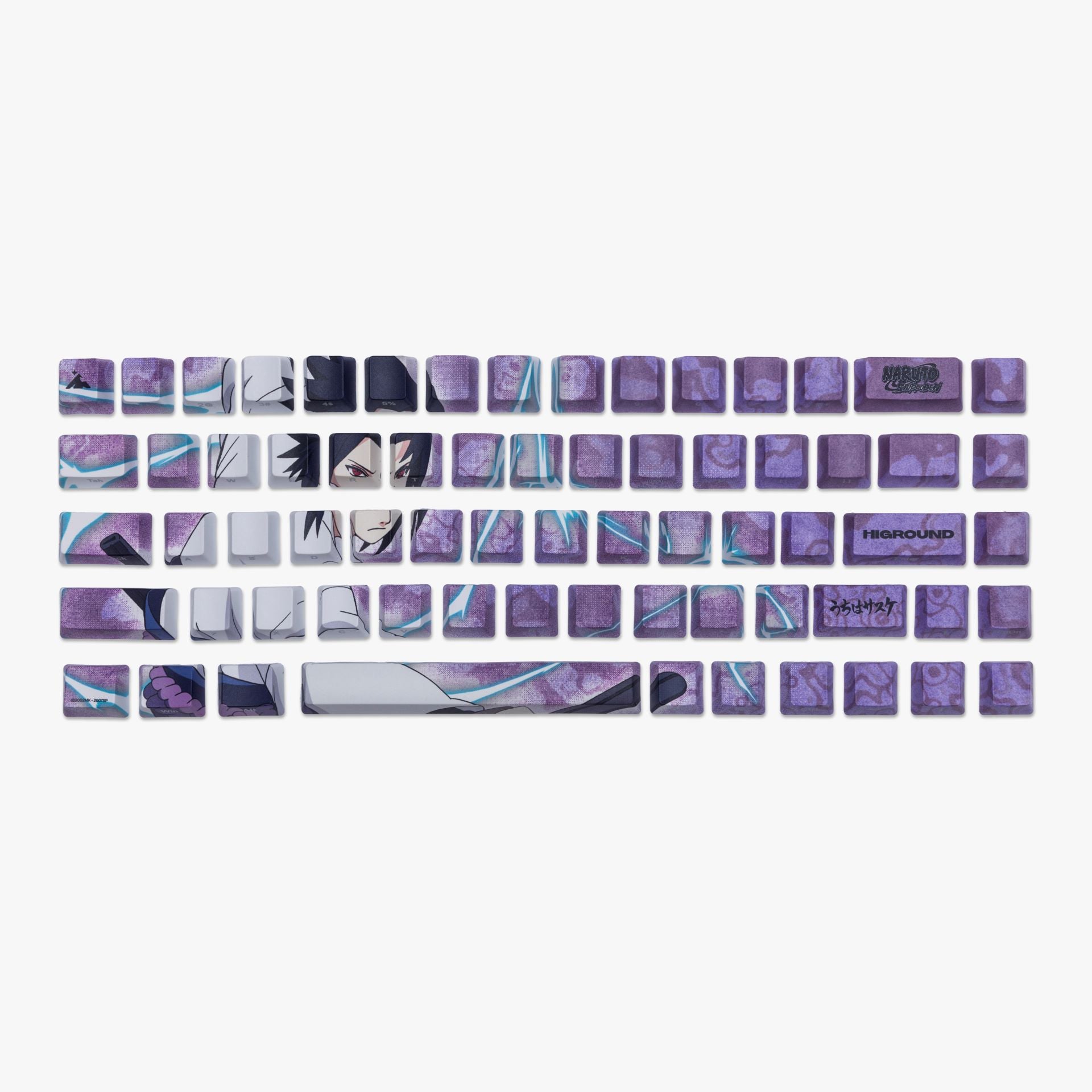 Naruto x HG 68 Keycaps Set - Sasuke – Naruto keyboards by higround