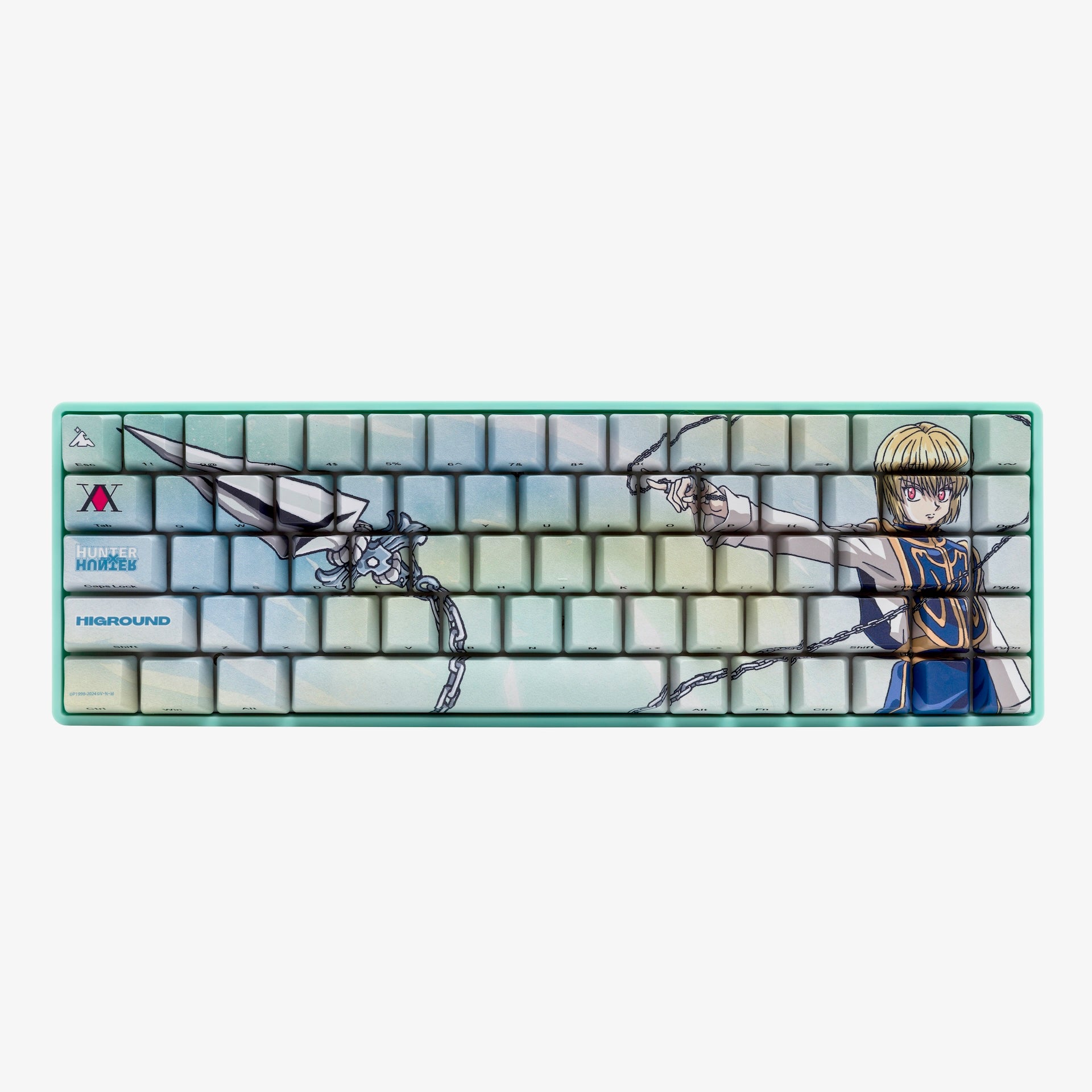 HxH x HG Basecamp 65HE Keyboard - Kurapika – Nami keyboards by higround