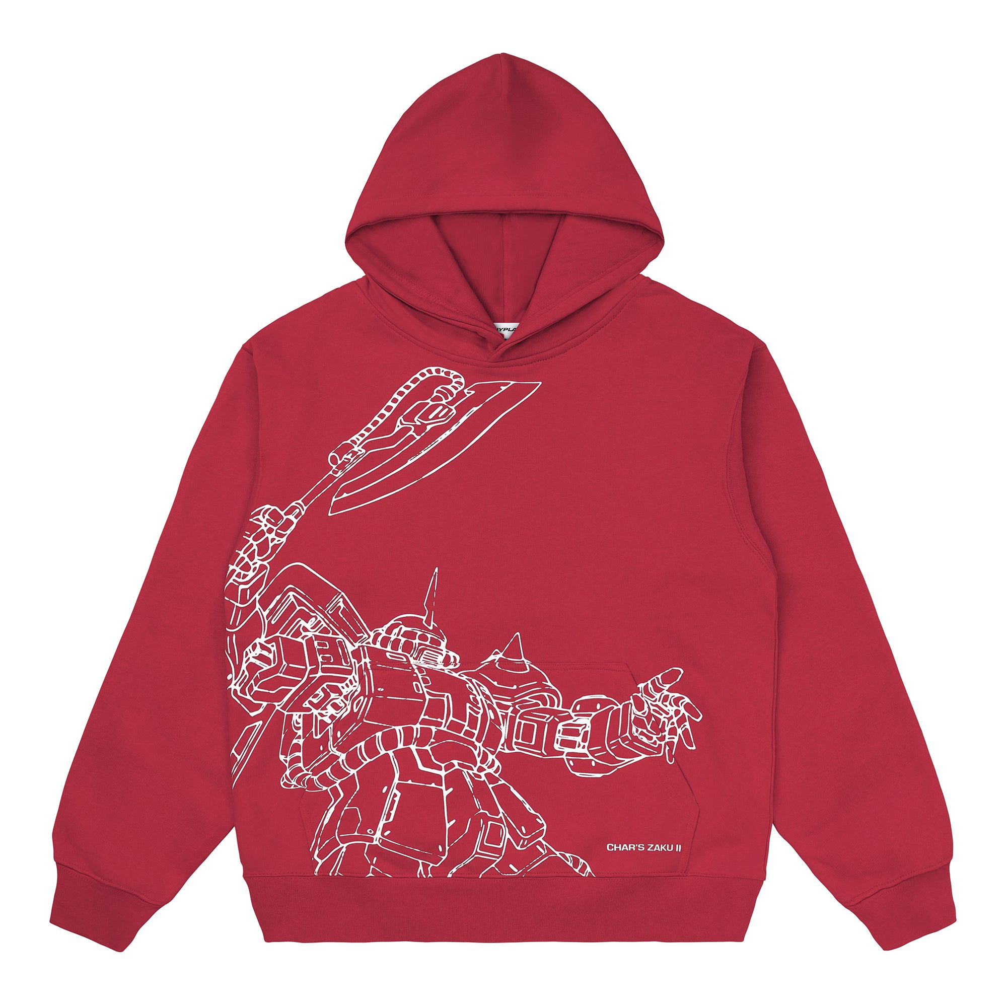GUNDAM FLOAT HOODIE (RED) – Gundam hoodies by Hypland