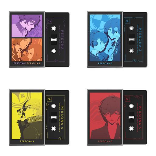Persona Soundtrack Essentials Deluxe Cassette Bundle – Persona soundtracks by Atlus/SEGA