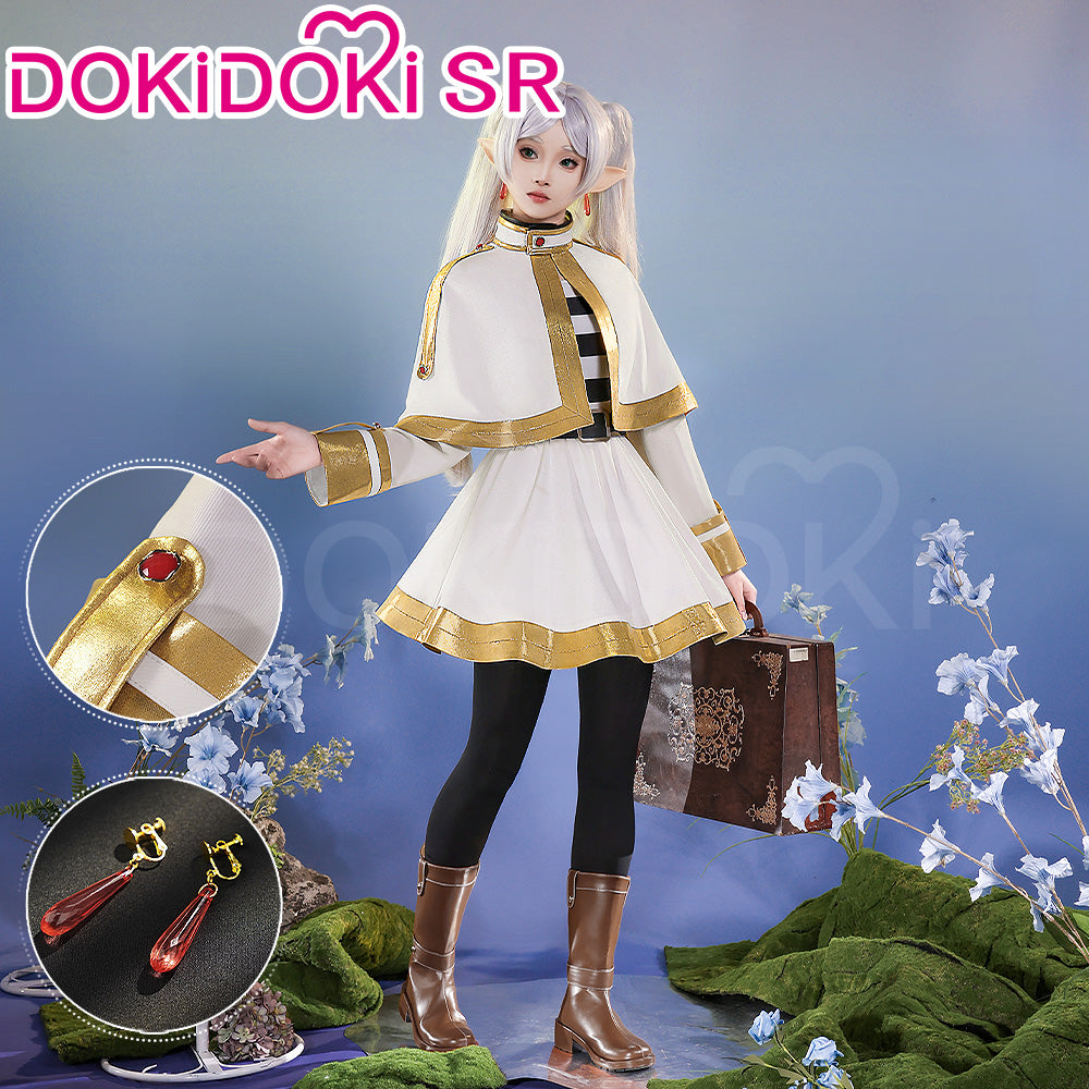 【Ready For Ship】DokiDoki-SR Anime Cosplay Friiereen Costume Halloween – Frieren: Beyond Journey's End frieren by Dokidokicos