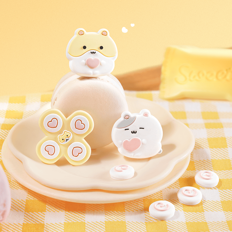 GeekShare Mochi Hamster Sweet Treats Controller Cap Set – Persona controllers by geekshare