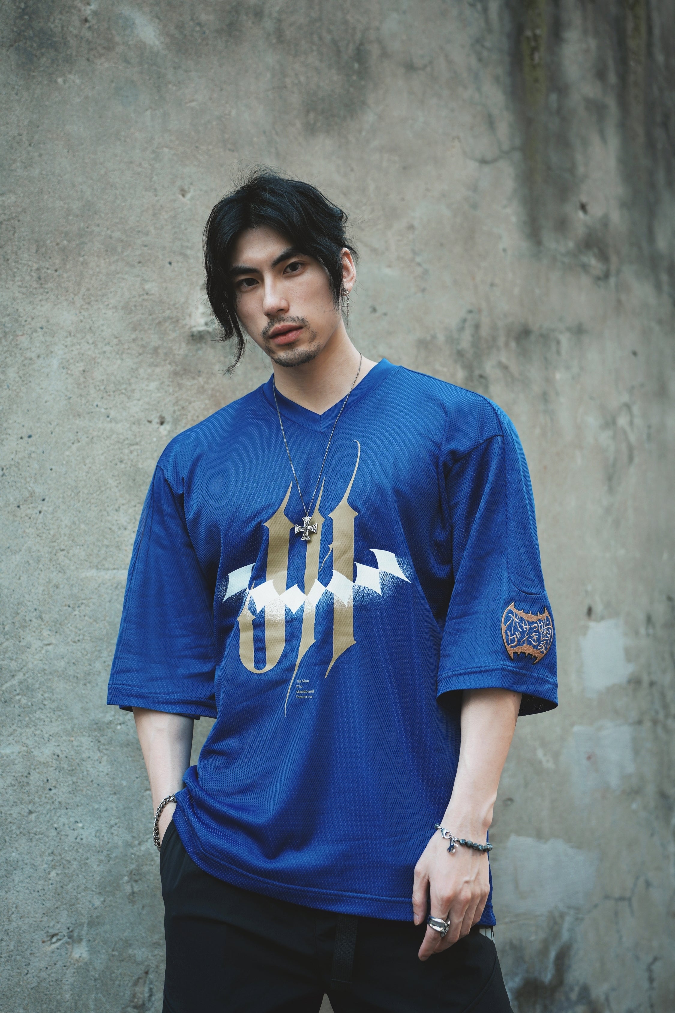 BAKI - The Biting Cyborg Jack Mesh Jersey – Bleach jerseys by Bibisama Apparel
