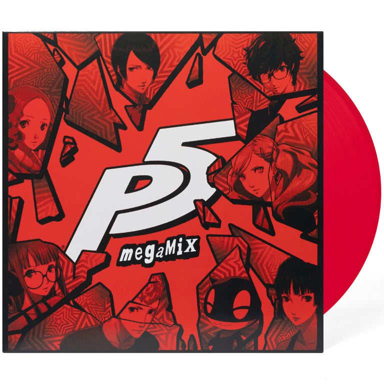 Persona 5 Megamix Vinyl Soundtrack (Retail Red Vinyl) – Persona soundtracks by Atlus/SEGA